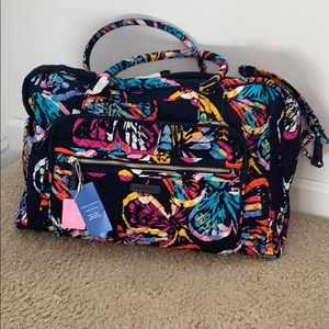 Vera Bradley iconic weekender travel bag new